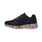 ZAPATILLAS URBANAS SKECHERS UNO LITE SUBTLE LOVE INFANTIL | 314088L-BKMT