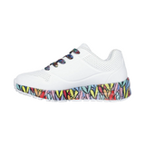 ZAPATILLAS URBANAS SKECHERS UNO LITE SUBTLE LOVE INFANTIL | 314088L-WMLT
