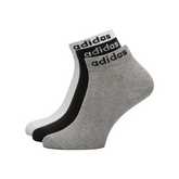 CALCETINES ADIDAS TOBILLEROS LINEAR 3PACK | IC1306
