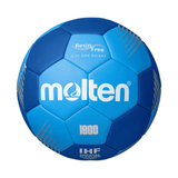 BALÓN DE HANDBOL MOLTEN SERIE F1800 RESINA FREE AZULINO T.3 | MO21992 MITRE 3,0 - RealSport