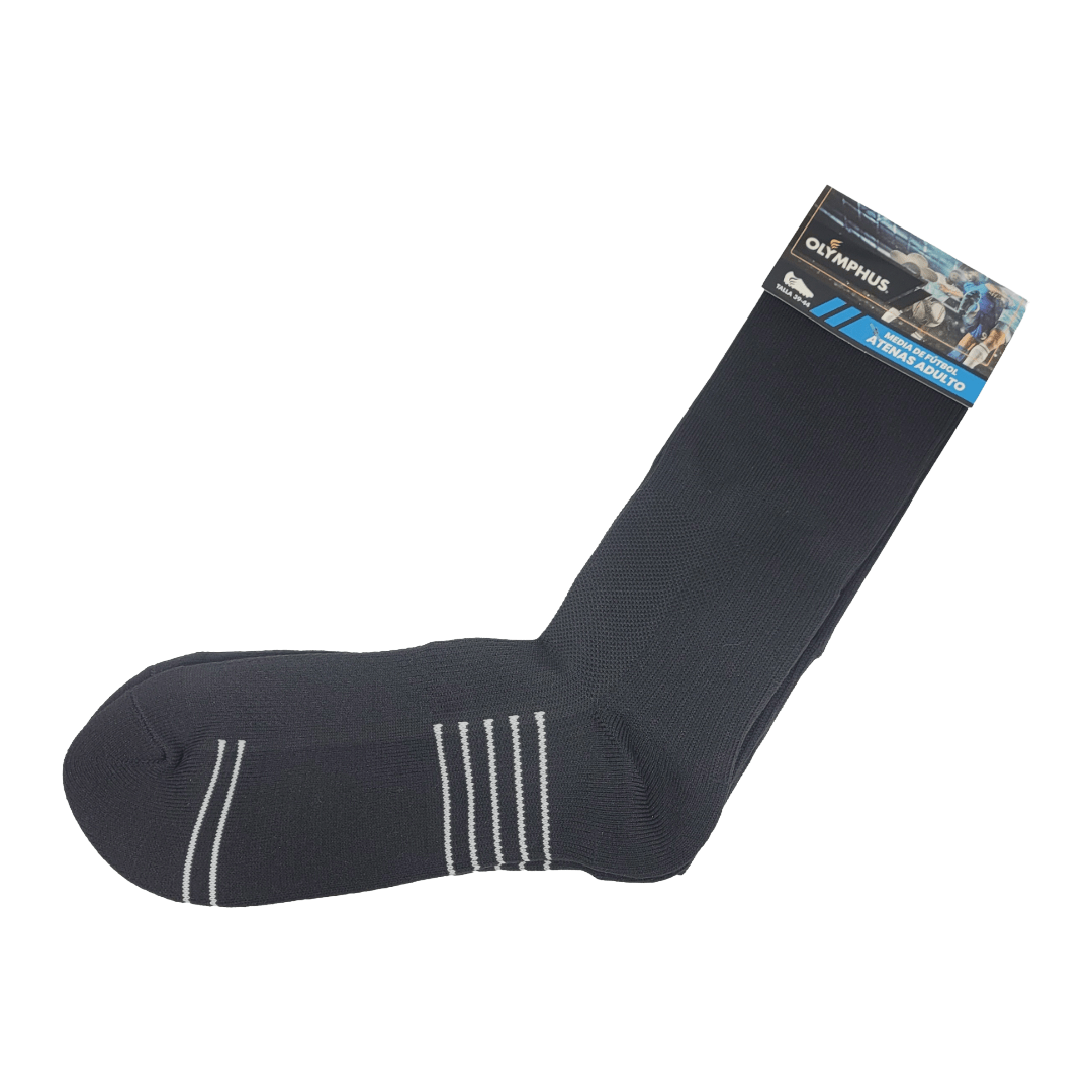 CALCETAS DE FUTBOL OLYMPHUS BLACK ADULTO 1014017901 OLYMPHUS 00 - RealSport