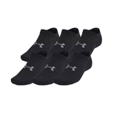 CALCETINES UNDER ARMOUR ESSENTIAL NO SHOW 6PACK | 1382611 - 001 UNDER ARMOUR L - RealSport