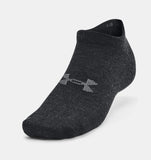 CALCETINES UNDER ARMOUR ESSENTIAL NO SHOW UNISEX (3 - PACK NEGROS) | 1361459 - 002 - RealSport