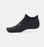 CALCETINES UNDER ARMOUR ESSENTIAL NO SHOW UNISEX (3 - PACK NEGROS) | 1361459 - 002 - RealSport