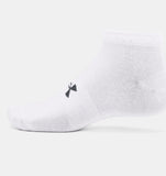 CALCETINES UNDER ARMOUR ESSENTIAL UNISEX CORTOS (3 - PACK BLANCOS) | 1365745 - 100 - RealSport