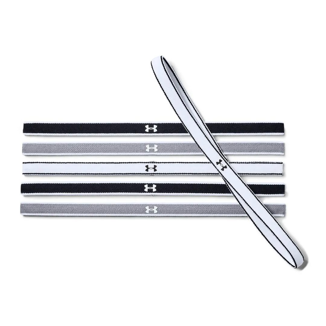 DIADEMAS UNDER ARMOUR NEGRAS/BLANCAS/GRISES (6 - PACK) | 1286016 - 005 - RealSport