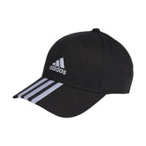 GORRA DE BÉISBOL ADIDAS 3 TIRAS SARGA DE ALGODÓN NEGRA | IB3242 ADIDAS L - RealSport