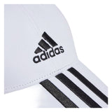 GORRO ADIDAS BEISBOL 3 TIRAS SARGA DE ALGODON BLANCO | II3509 - RealSport