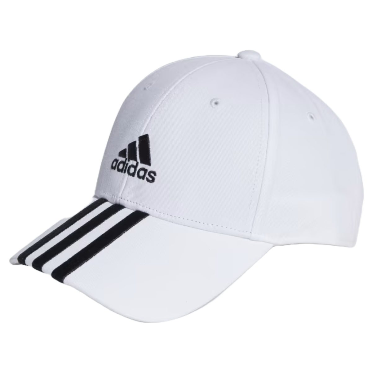 GORRO ADIDAS BEISBOL 3 TIRAS SARGA DE ALGODON BLANCO | II3509 ADIDAS L - RealSport