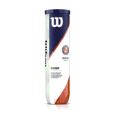 PELOTA ROLAND GARROS CLAY CT 4 BALL WILSON | WILWRT115000 - RealSport