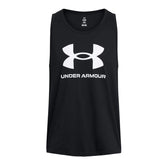 POLERA SIN MANGAS UNDER ARMOUR SPORTSTYLE NEGRA | 1382883 - 001 - RealSport