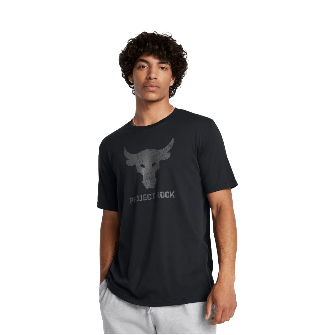 POLERA UNDER ARMOUR PROJECT ROCK PAYOFF NEGRA | 1383191 - 002 - RealSport