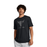 POLERA UNDER ARMOUR PROJECT ROCK PAYOFF NEGRA | 1383191 - 002 - RealSport
