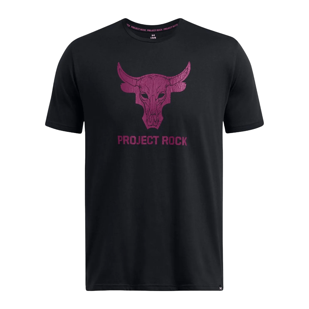 POLERA UNDER ARMOUR PROJECT ROCK PAYOFF NEGRA | 1383191 - 003 - RealSport
