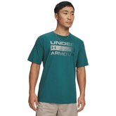 POLERA UNDER ARMOUR WORDMARK HOMBRE 1329582 - 338 UNDER ARMOUR L - RealSport