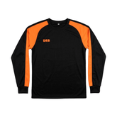 POLERON ARQUERO DRB NEGRO/NARANJO NEON 2.40.06 DRIBLING XXS - RealSport