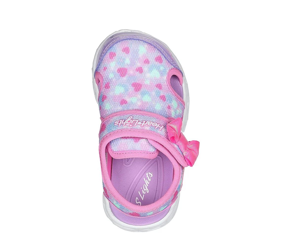 SANDALIAS SKECHERS HEART LIGHTS BEBES 303250N - PKLV - RealSport