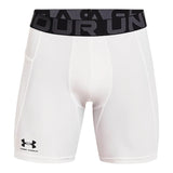 SHORTS DE COMPRESION UNDER ARMOUR HEATGEAR BLANCOS | 1361596 - 100 UNDER ARMOUR Xl - RealSport