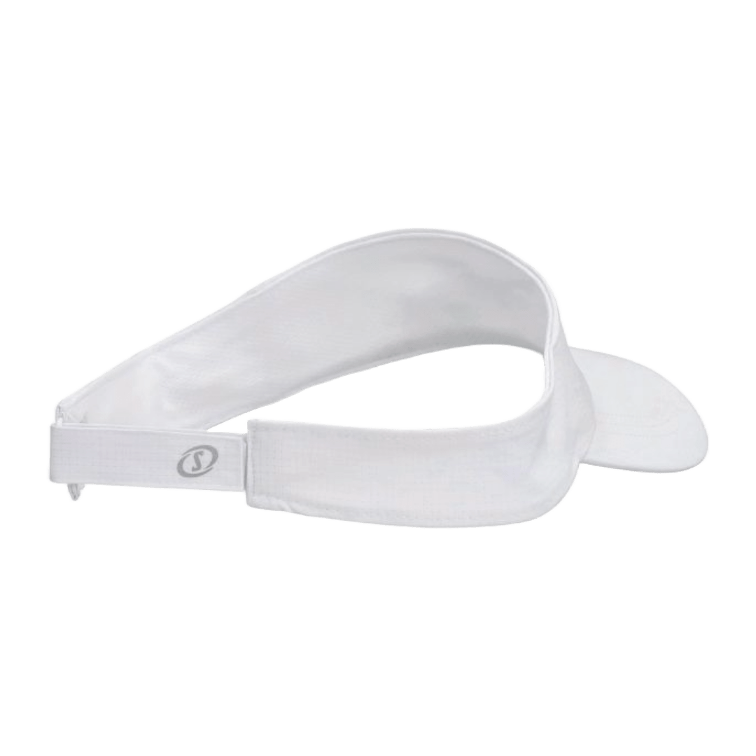 VISERA CURVA SPALDING SPORT - V REFLEX BLANCA (LOGO REFLECTANTE) | SPACAPV015 - RealSport