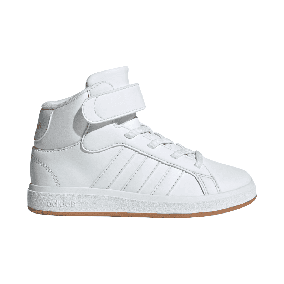 ZAPATILLAS BLANCAS ESCOLARES JUVENIL ADIDAS GRAND COURT MID | JR0803 ADIDAS 11 - RealSport