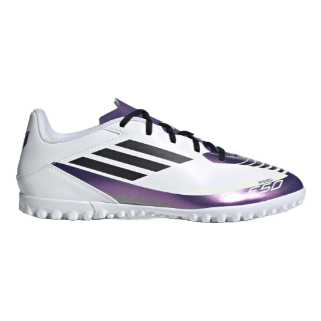 ZAPATILLAS DE BABY FÚTBOL F50 CLUB MESSI BLANCAS | IE9074 - RealSport