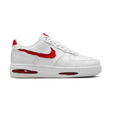 ZAPATILLAS NIKE AIR FORCE LOW EVO BLANCO/ROJO (HOMBRE) | HF3630 - 100 - RealSport