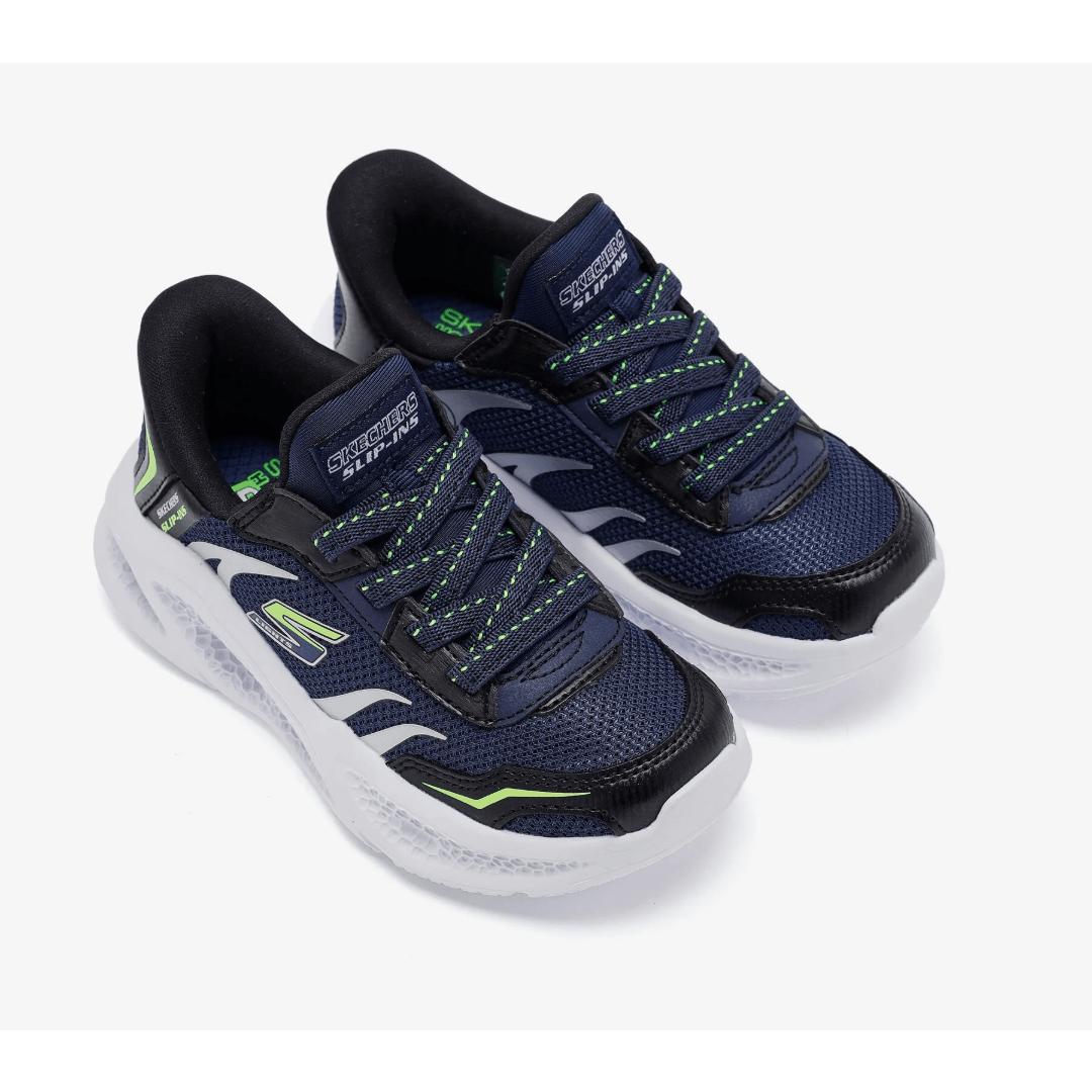 ZAPATILLAS SKECHERS METEORS LIGHTS BRISK BEAMS | 403848L - NVBK - RealSport