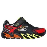ZAPATILLAS SKECHERS S - LIGHTS FLEX GLOW BOLT NIÑOS 400138L - BKRD - RealSport