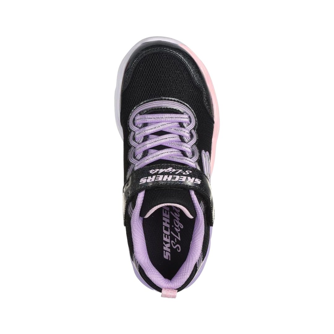ZAPATILLAS SKECHERS TWISTY GLOW LUCES | 303717L - BKMT - RealSport