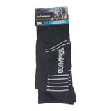 CALCETAS DE FUTBOL OLYMPHUS BLACK ADULTO 1014017901