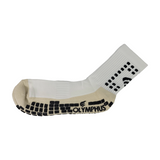 CALCETINES ANTIDESLIZANTES OLYMPHUS WHITE ADULTO 1014027902