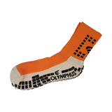 CALCETINES ANTIDESLIZANTES OLYMPHUS ORANGE ADULTO 1014027911