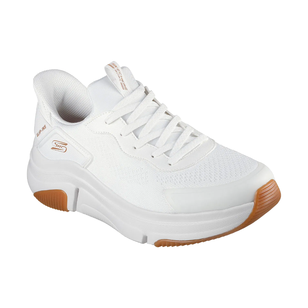 SKECHERS [SLIP-INS | BOBS SPARROW FLEX] STEADY EDGE BLANCAS (HOMBRE) | 118310-WHT