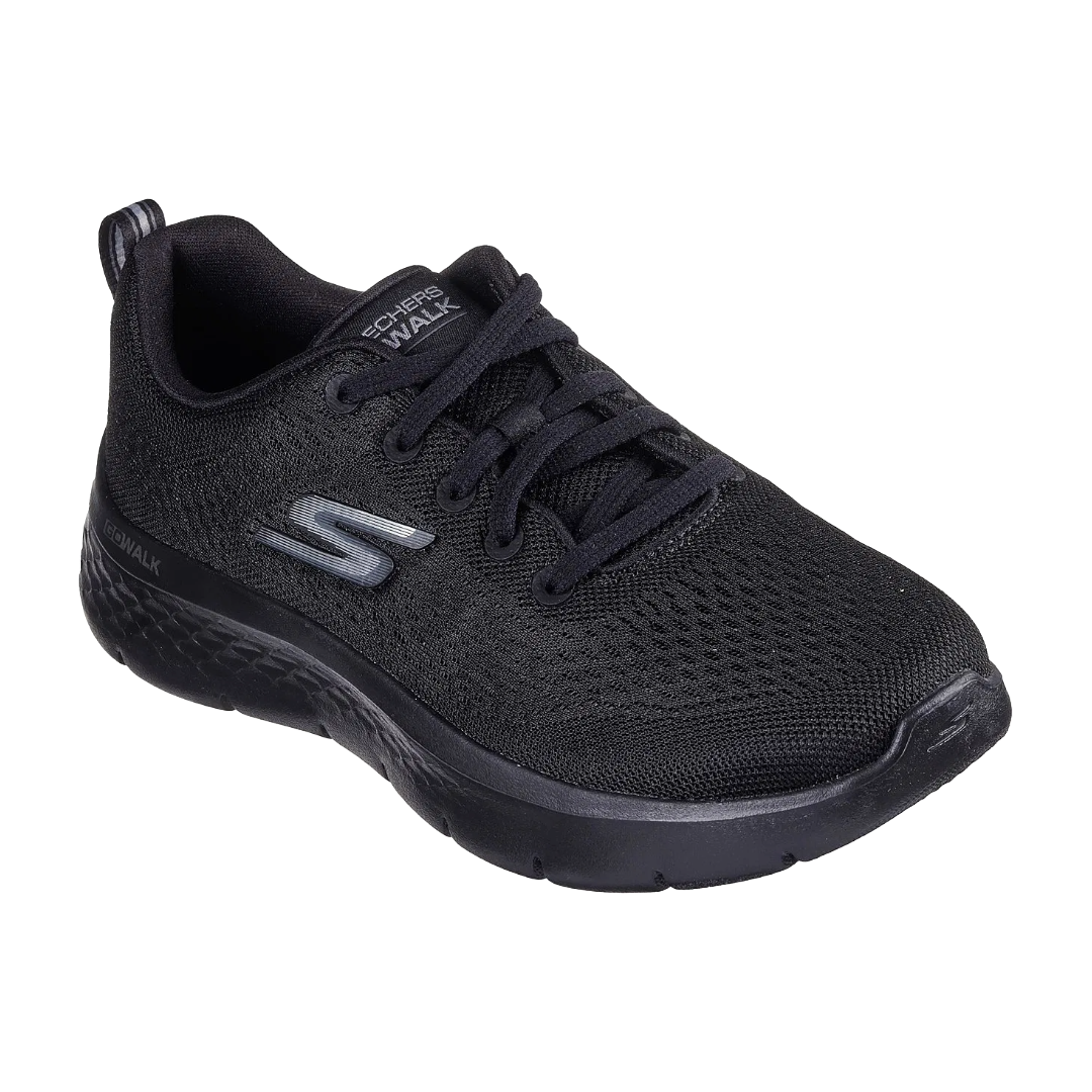 ZAPATILLAS SKECHERS [GO WALK FLEX] KALI NEGRAS (MUJER) | 124830-BBK