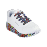 ZAPATILLAS URBANAS SKECHERS UNO LITE SUBTLE LOVE INFANTIL | 314088L-WMLT
