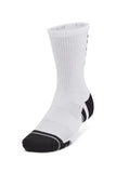 [PACK DE 3] CALCETINES UNDER ARMOUR PERFORMANCE TECH BLANCOS (UNISEX) | 1379515-101