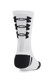 [PACK DE 3] CALCETINES UNDER ARMOUR PERFORMANCE TECH BLANCOS (UNISEX) | 1379515-101