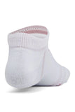 [PACK DE 6] CALCETINES TALONEROS PARA NIÑOS UNDER ARMOUR NO SHOW ESSENTIAL BLANCOS | 1382610-652