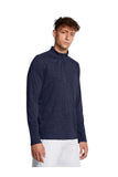 POLERÓN UNDER ARMOUR TECH HALF ZIP AZUL MARINO (HOMBRE) | 1382797-410