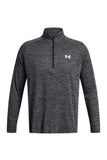 POLERÓN UNDER ARMOUR TECH HALF ZIP GRIS OSCURO | 1382797-001