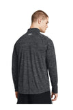 POLERÓN UNDER ARMOUR TECH HALF ZIP GRIS OSCURO | 1382797-001