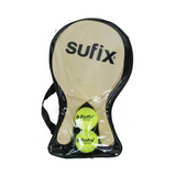 PALETAS SUFIX DE PLAYA + 2 PELOTAS M.20.50