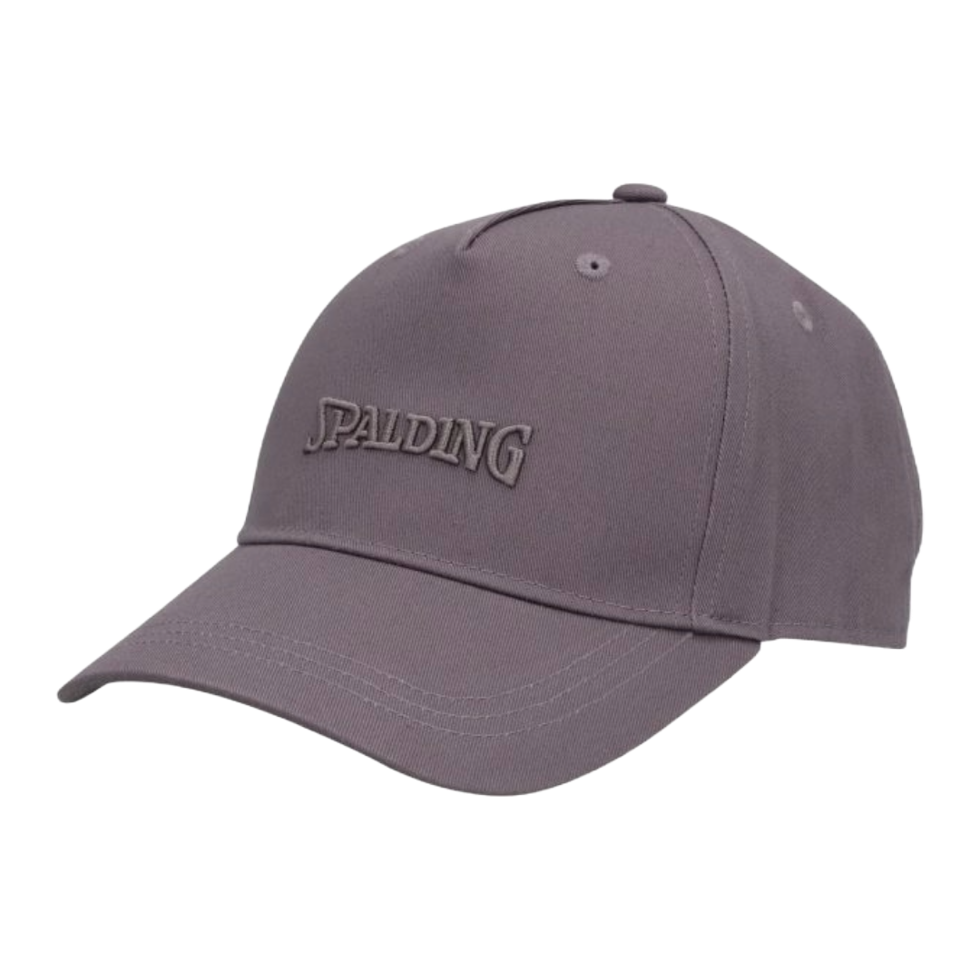 GORRA JOCKEY SPALDING LOGO CLÁSICO GRIS | SPACAPE007