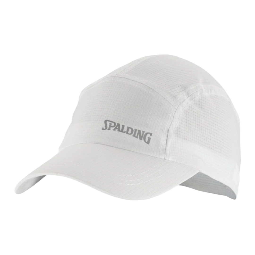 GORRA JOCKEY DEPORTIVA SPALDING REFLEX BLANCA (LOGO REFLECTANTE) | SPACAPR012