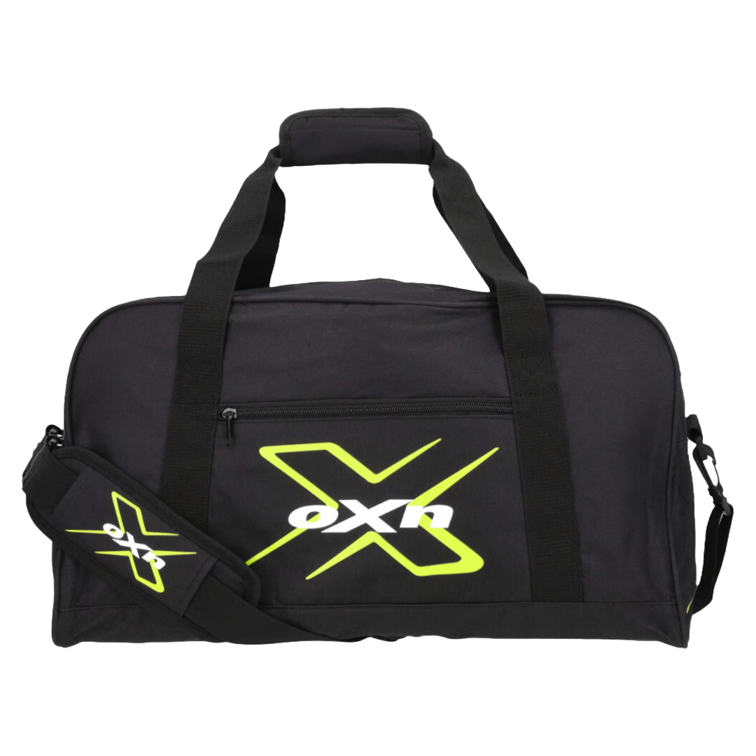 BOLSO DEPORTIVO OXN NEGRO/VERDE LIMA | XT-006AC-VE