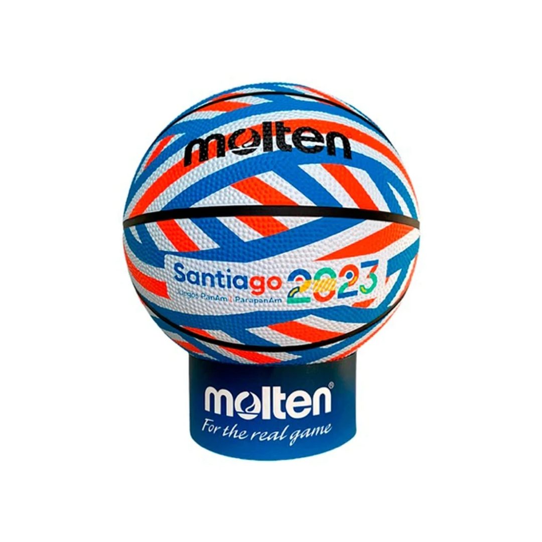 BALÓN MOLTEN DE BASKETBALL STGO 2023 MULTICOLOR | MO21872 MOLTEN 7,0 - RealSport