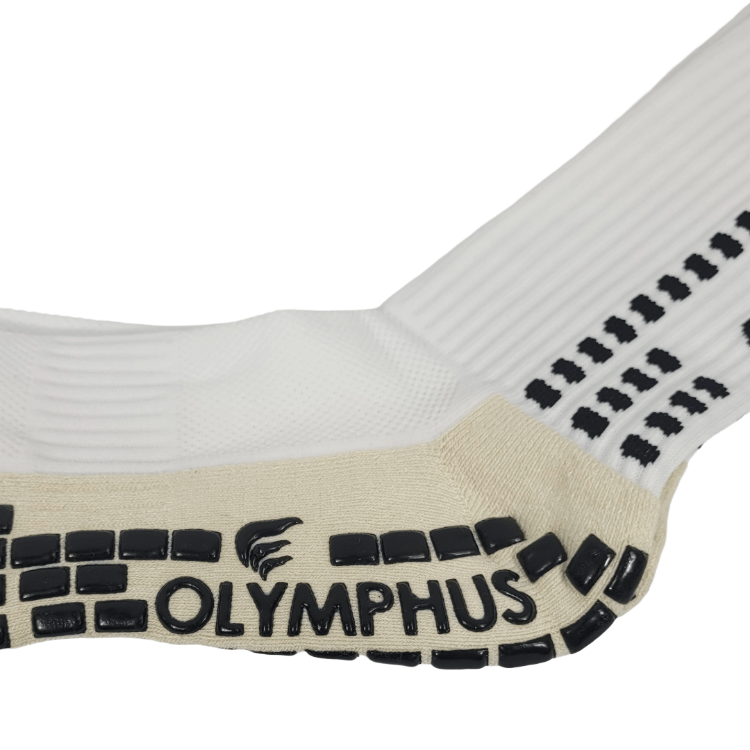 CALCETAS ANTIDESLIZANTES OLYMPHUS WHITE ADULTO 1014077902 OLYMPHUS 00 - RealSport