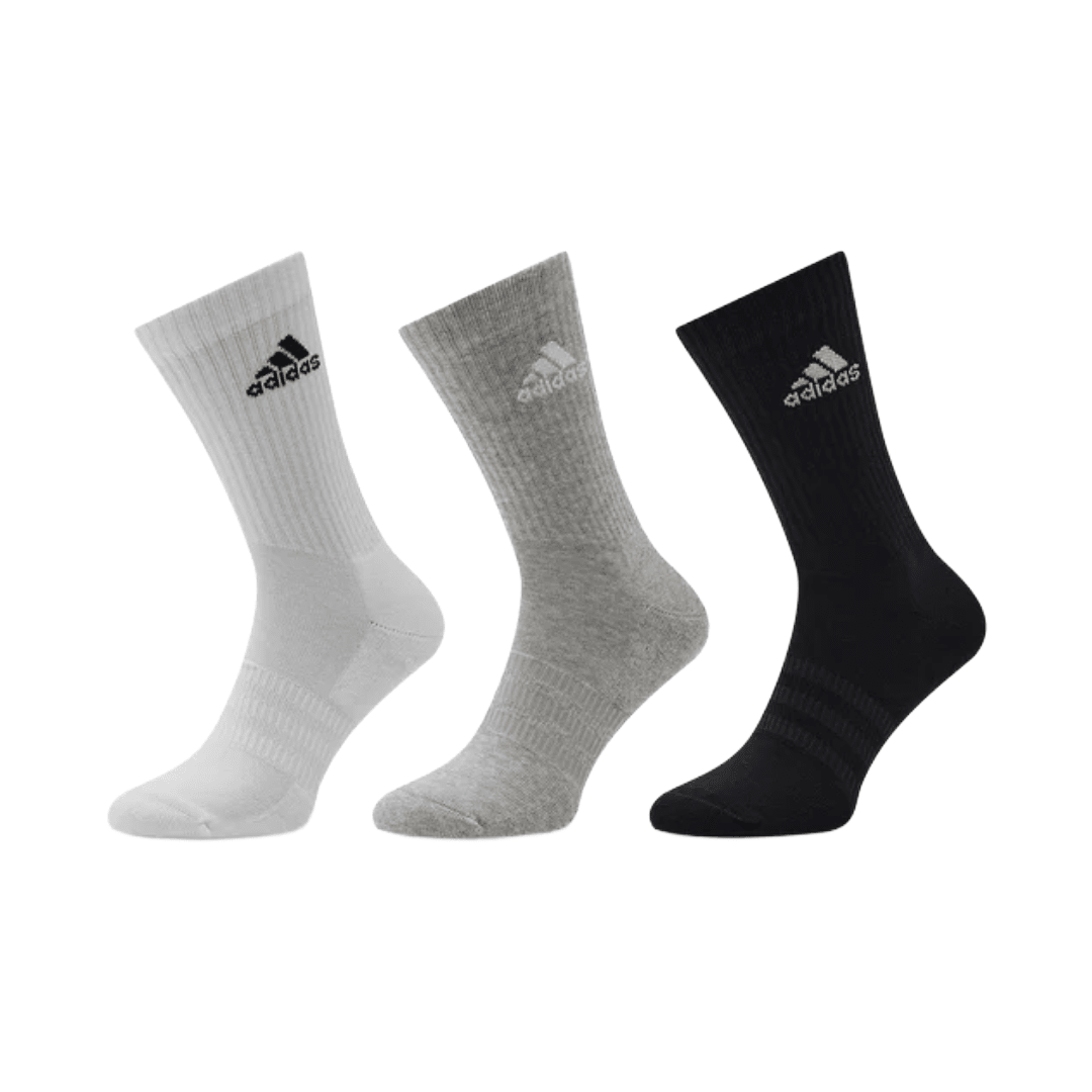 CALCETINES ADIDAS MEDIA PANTORRILLA ACOLCHADO 3 PARES | IC1311 ADIDAS L - RealSport