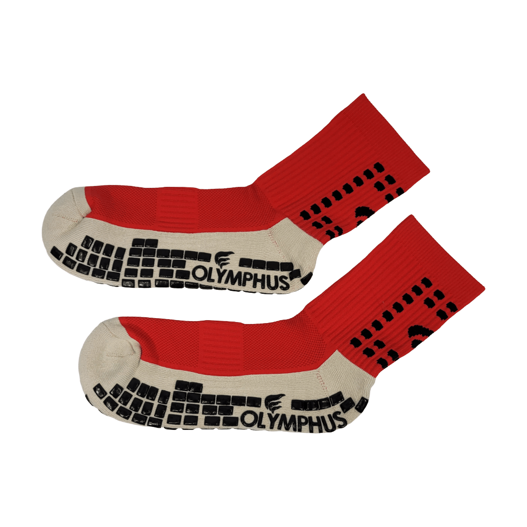 CALCETINES ANTIDESLIZANTES OLYMPHUS RED ADULTO 1014027920 OLYMPHUS 00 - RealSport