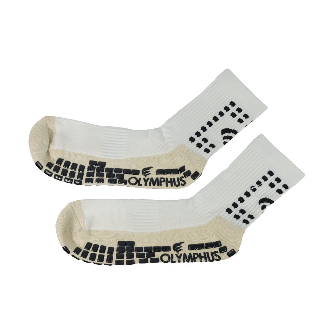 CALCETINES ANTIDESLIZANTES OLYMPHUS WHITE ADULTO 1014027902 OLYMPHUS 00 - RealSport